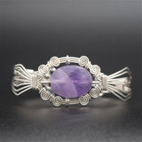 Sol Chevron Amethyst Bracelet