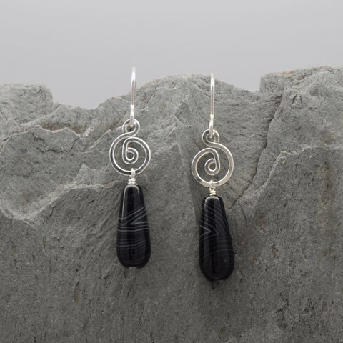 Pacha Small Sardonyx Drop Earring