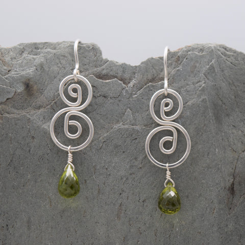 Pachamama Peridot Earring