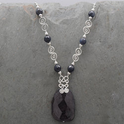 Hypersthene Pachamama Necklace