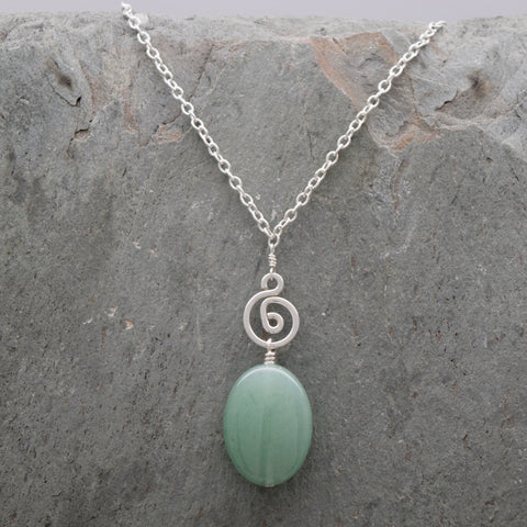 Pacha Drop Necklace BC Jade